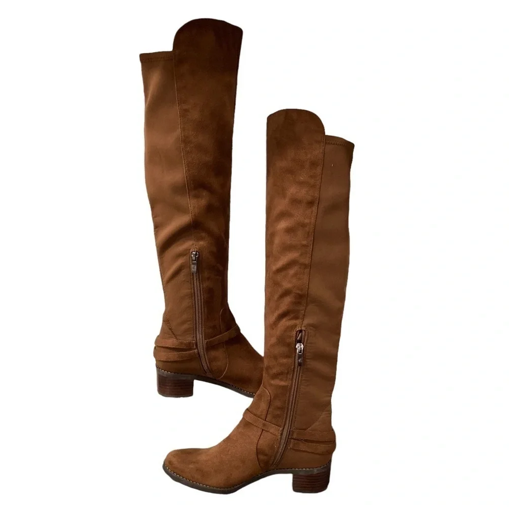 Marc Fisher sz 5.5 brown OTK riding boots